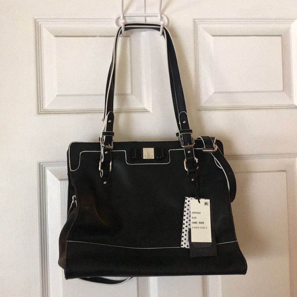 Large Crossbody Black Bag